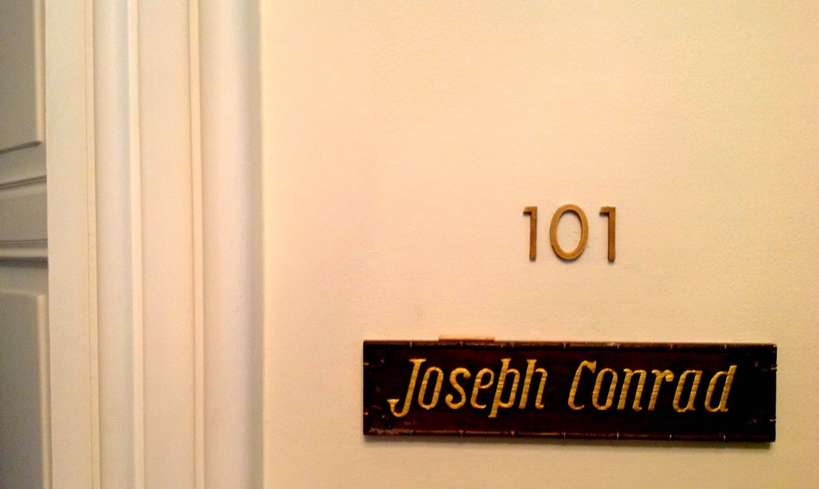Joseph Conrad's room at the Mandarin Oriental