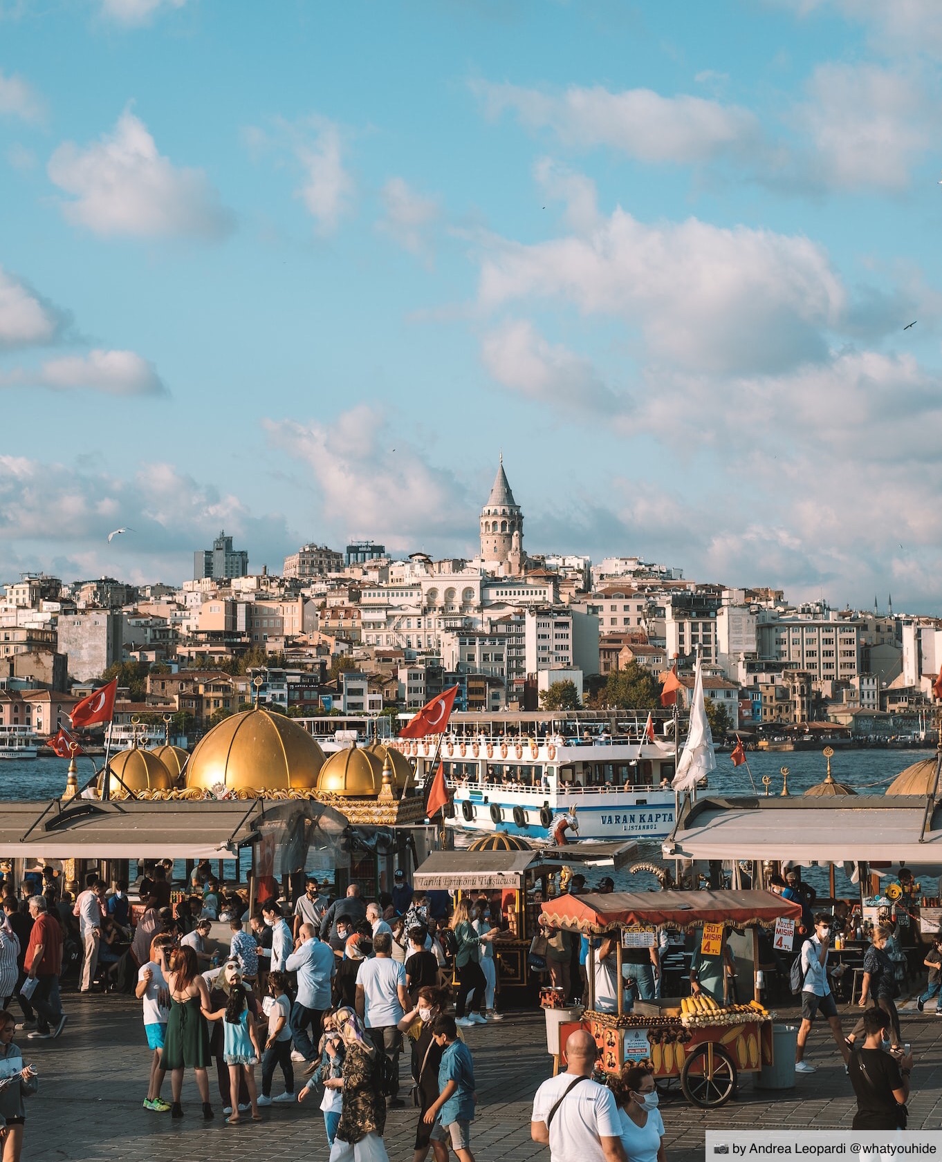 A busy day in Istanbul