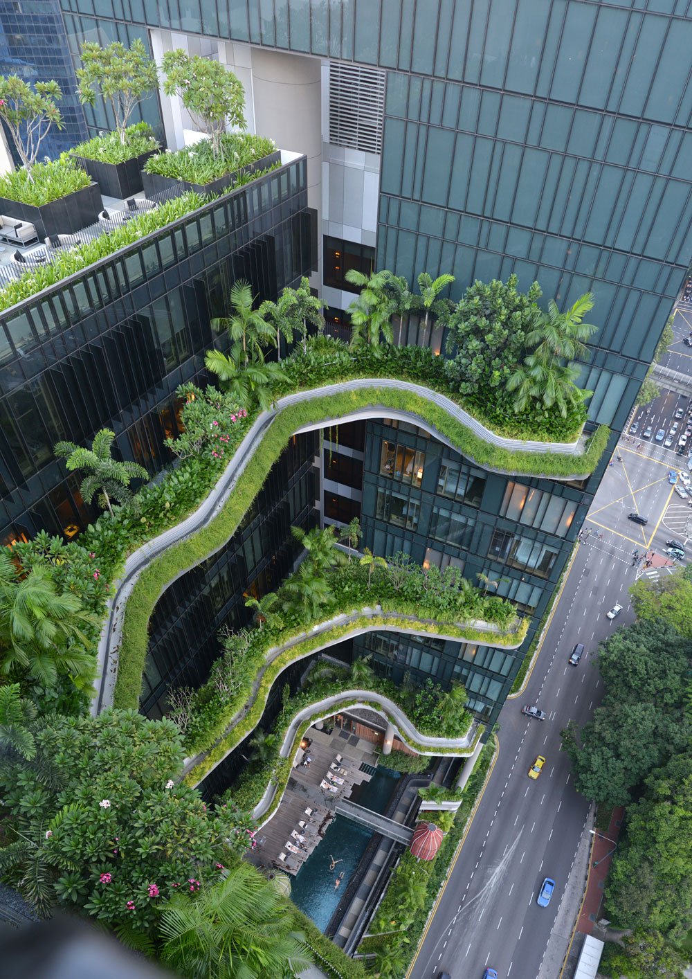 PARKROYAL Hotel's Garden Exterior