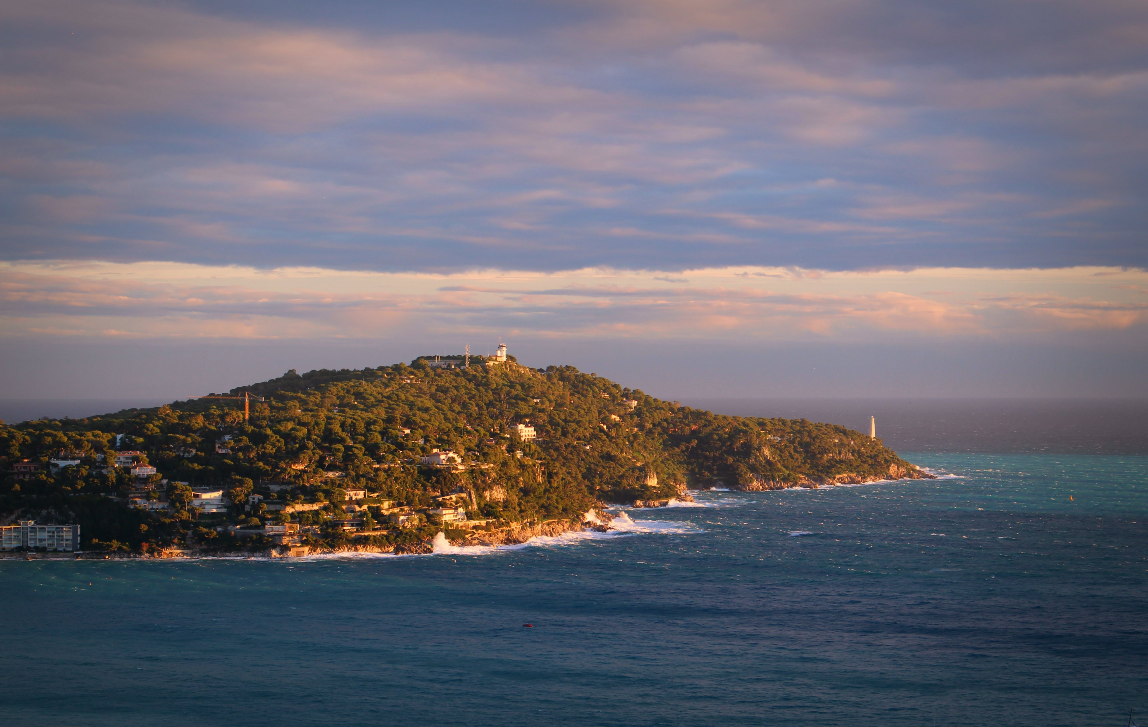 The famous Cap-Ferrat landscape in the French Riviera