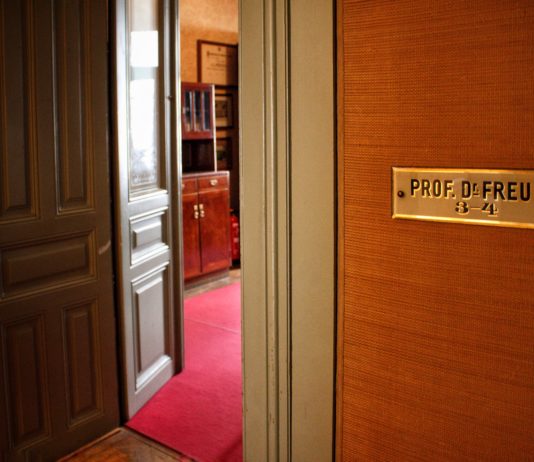 Office of Sigmund Freud in Vienna