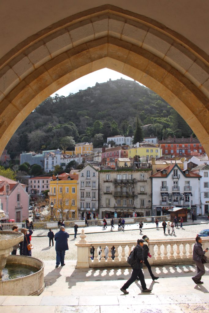 The town of Sintra in Portugal