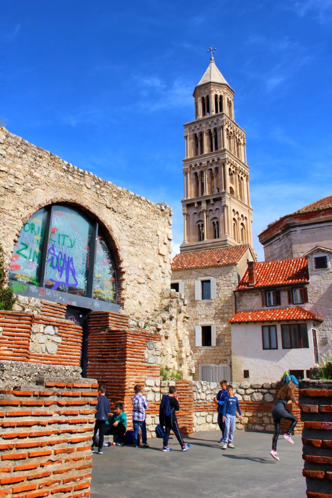 Roman Ruins in Split, Croatia