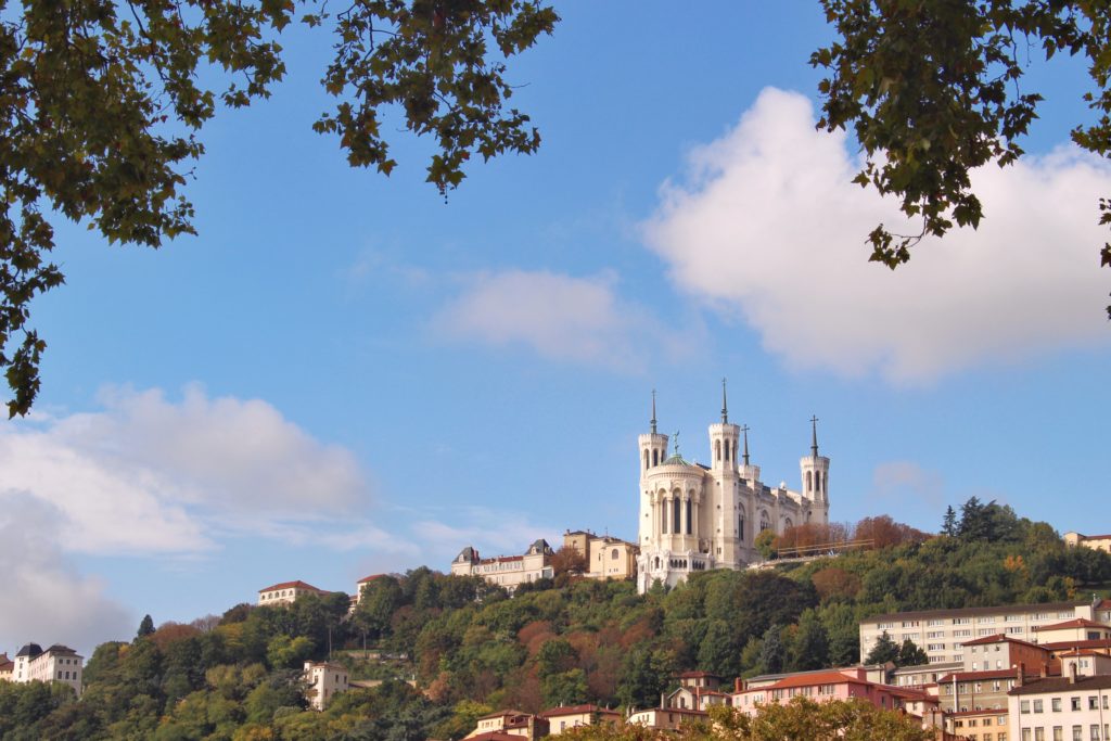 The Notre Dame de Fourvière in Lyon France - Flying Baguette