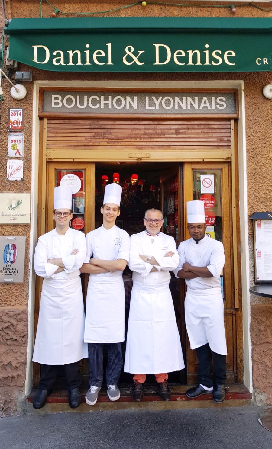 One of the many bouchons in the city of Lyon - Flying Baguette 