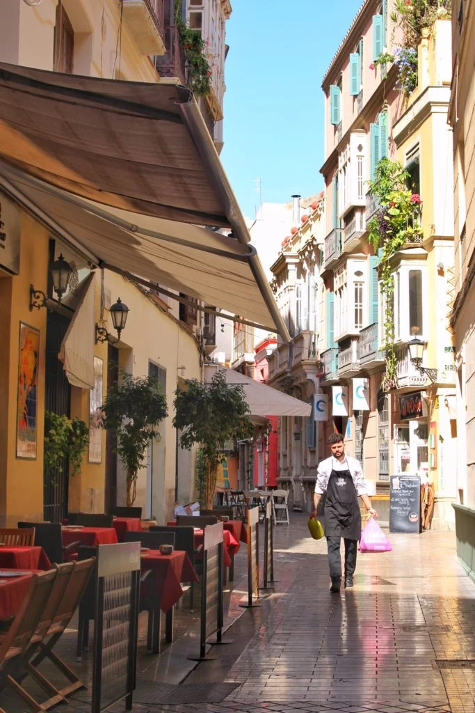 Old town in Malaga