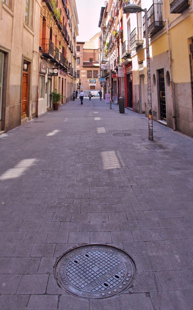 Old houses in Madrid