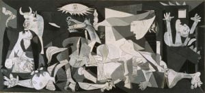 pablo Picasso's painting Guernica 