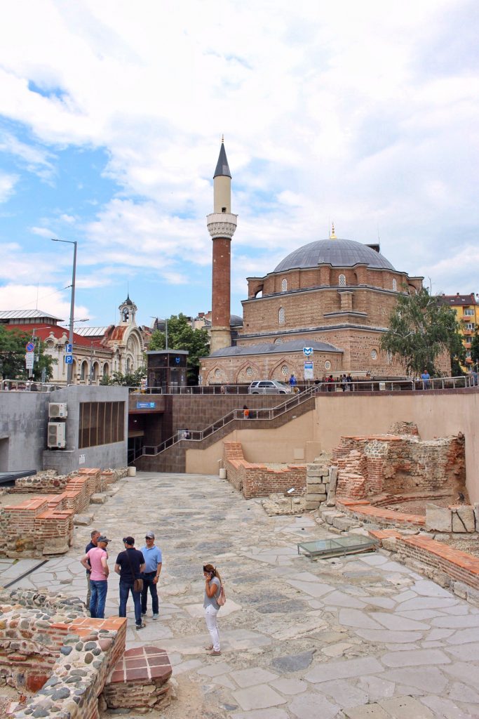 mosque in the city center