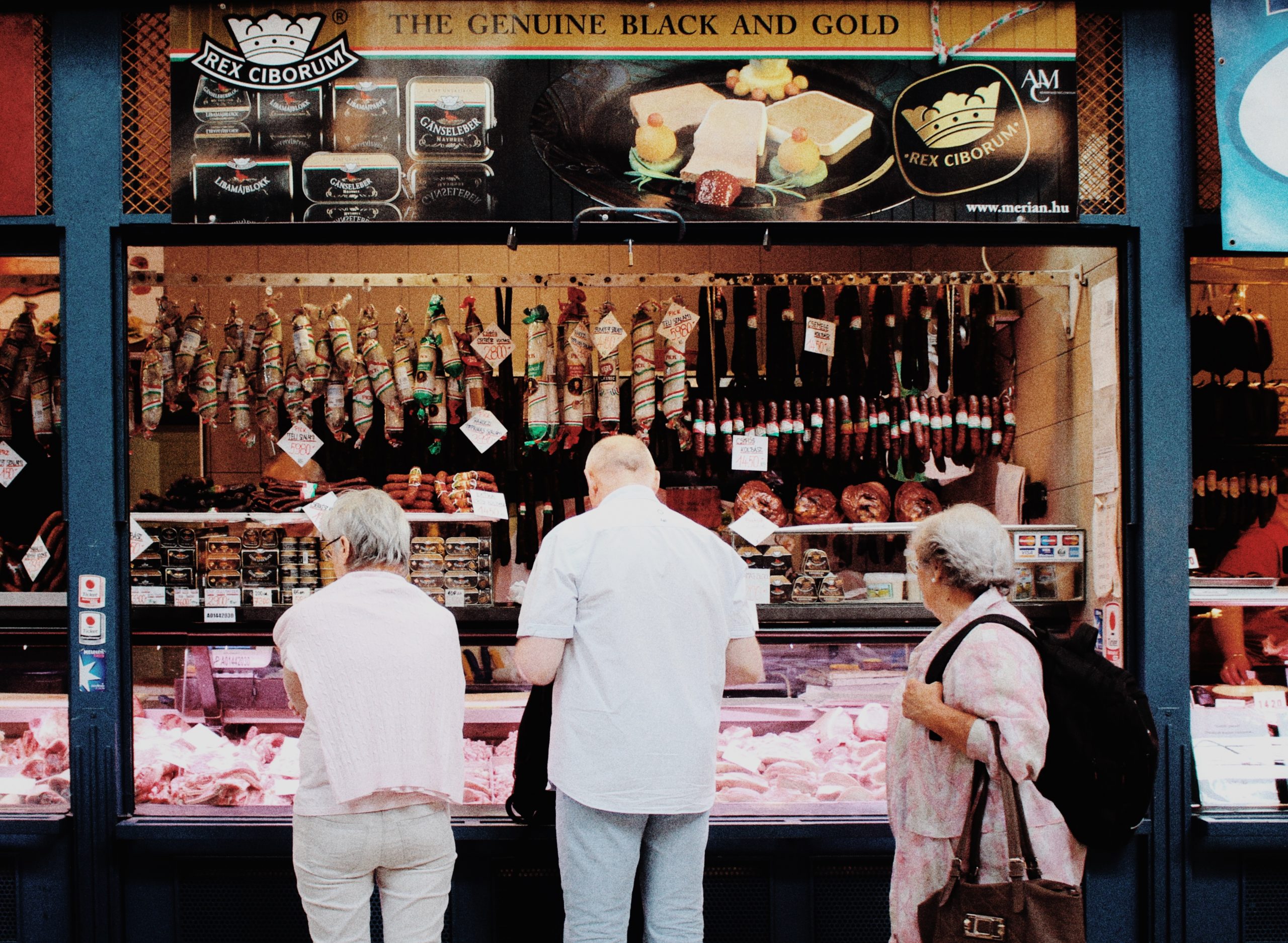 City Market Hall In Budapest