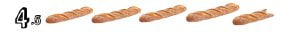 4 and a half baguettes