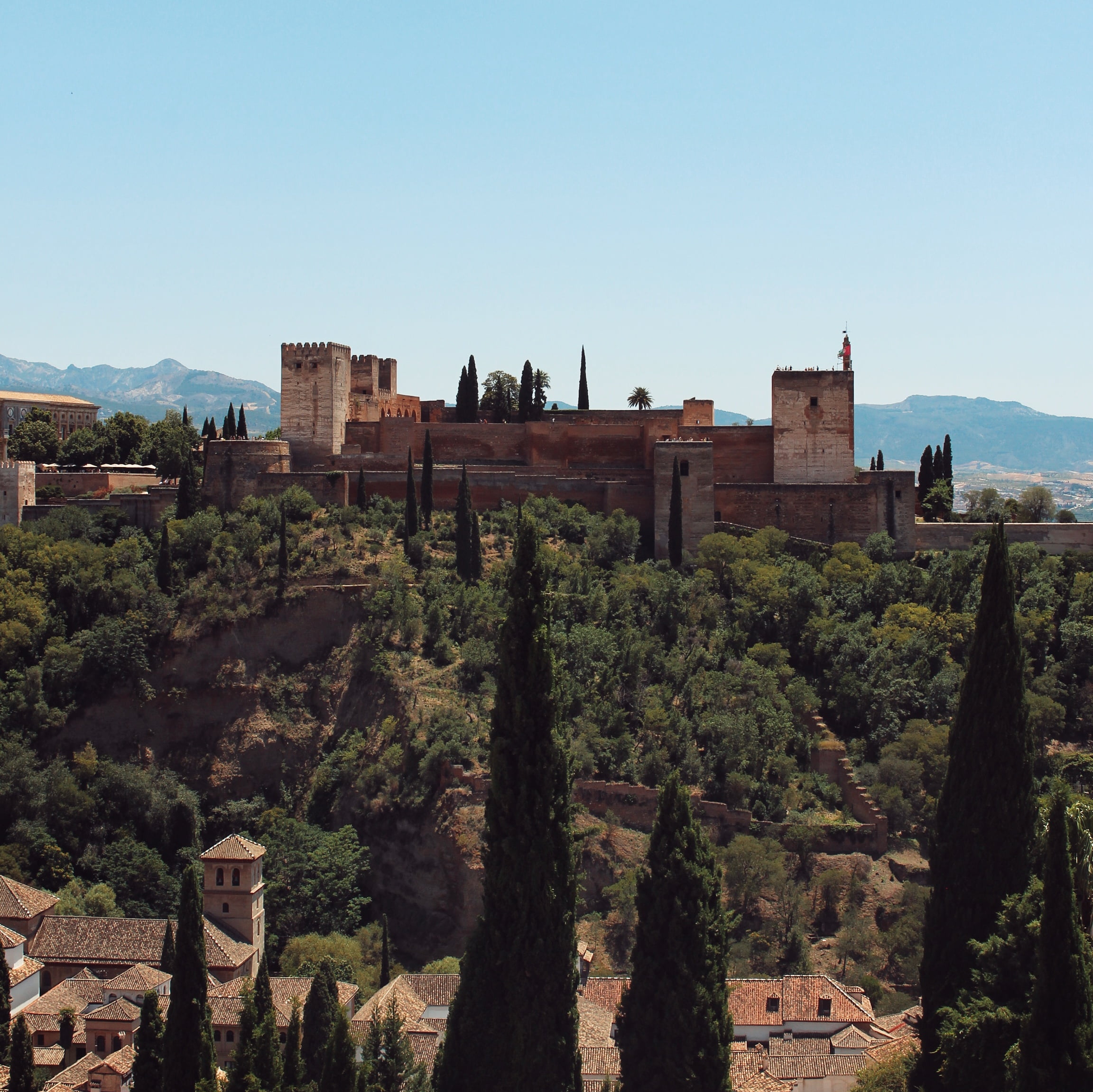 The Alhambra Palace in Spain