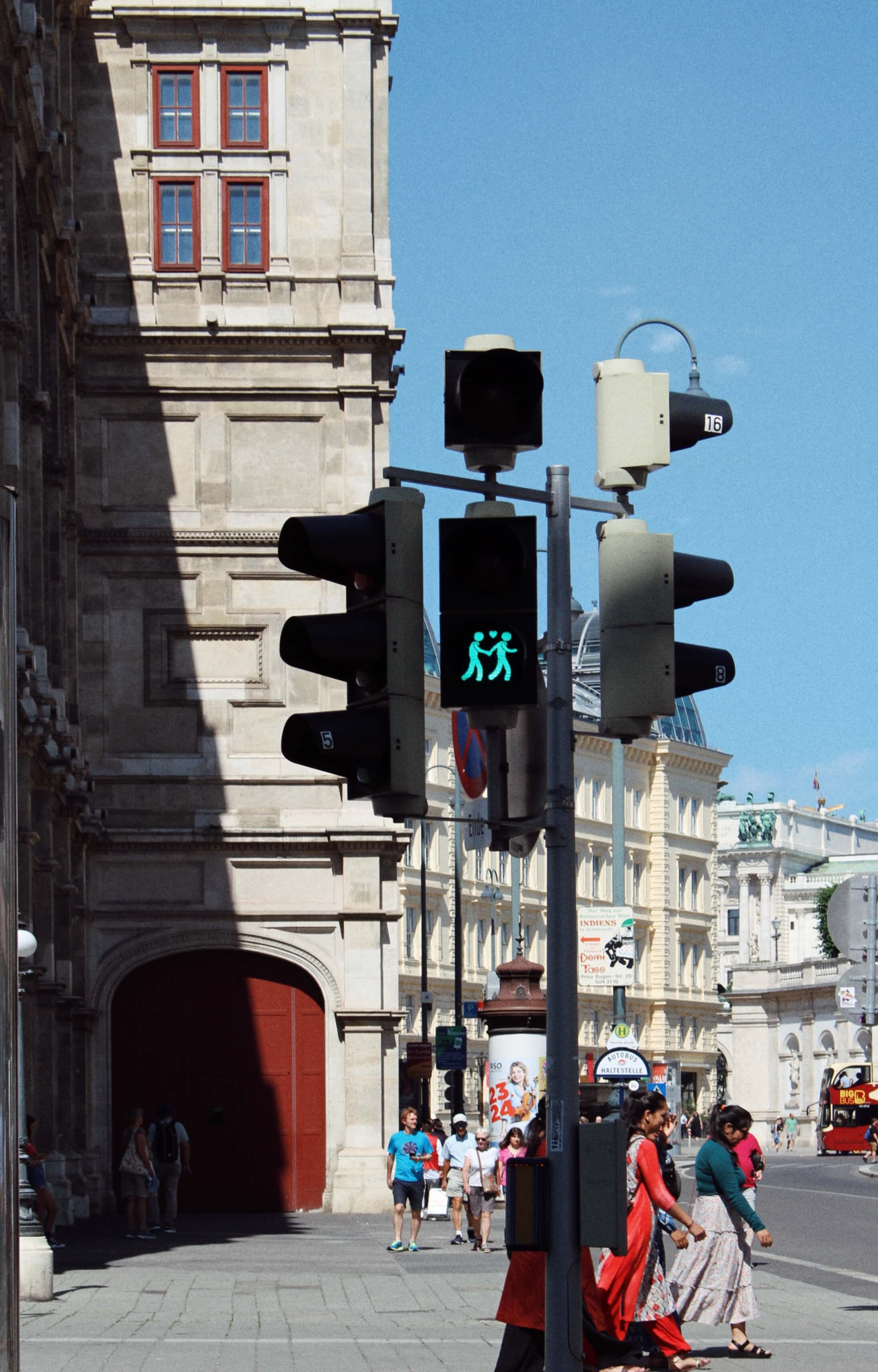 One of the many traffic signs displaying equality