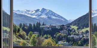 Great mountain views seen from one of the rooms at Miramonte Bad Gastein