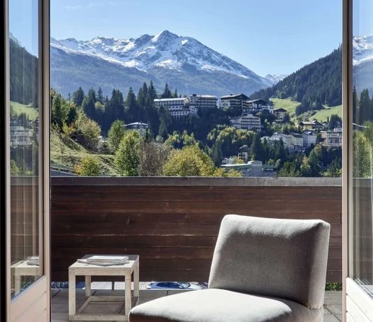 Great mountain views seen from one of the rooms at Miramonte Bad Gastein