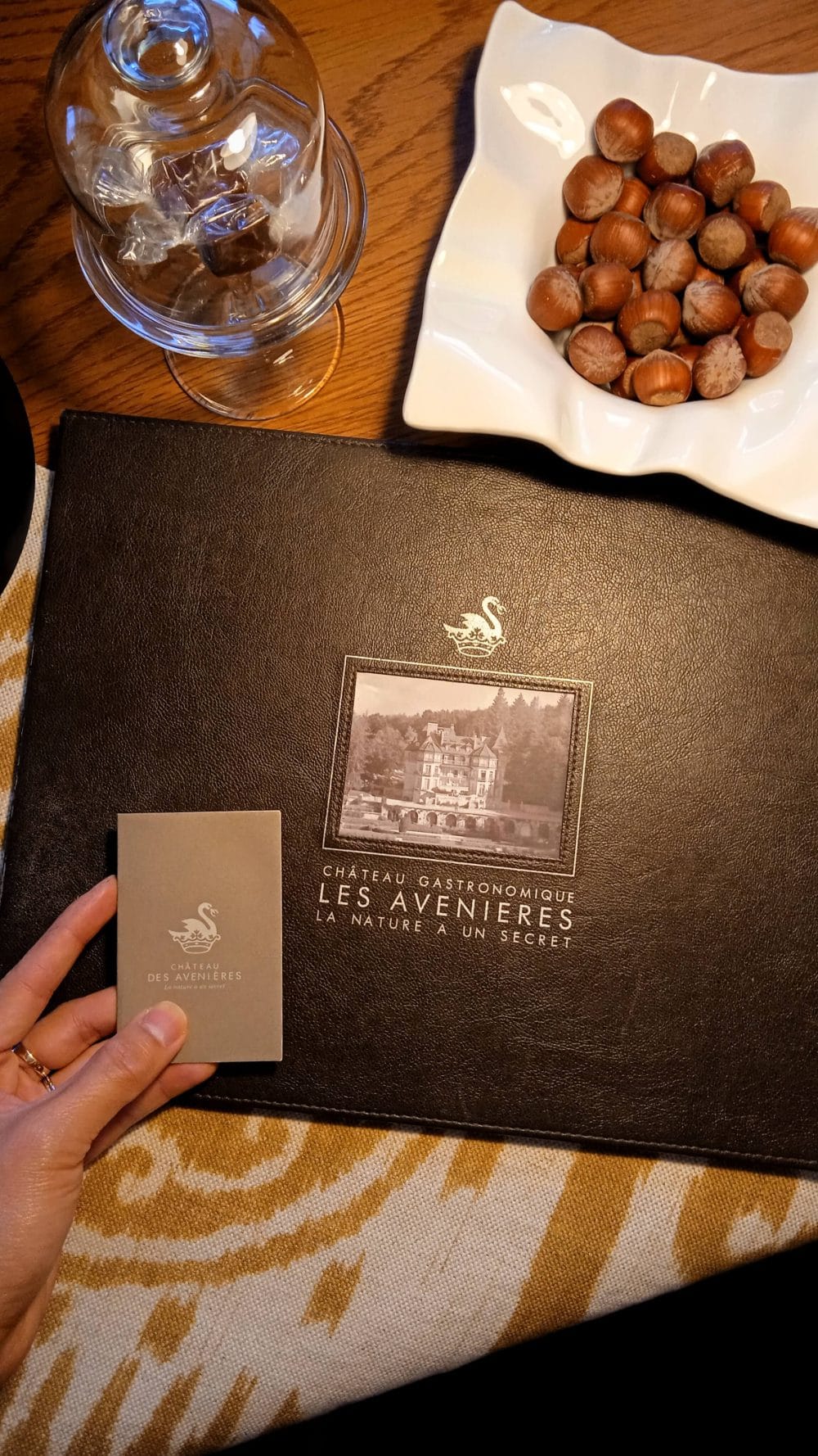 Château des Avenières hotel's old world luxury decor